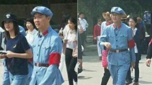 刘强东马化腾文革服装