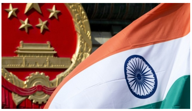 人海肉身冲击中印边界中方工地 印度人“怒潮”似山洪爆发