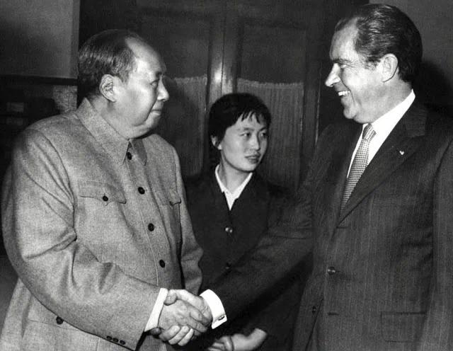 毛泽东尼克松张玉凤