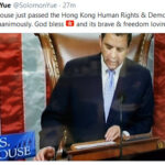 美政要：中共干预香港法案是干涉美国内政