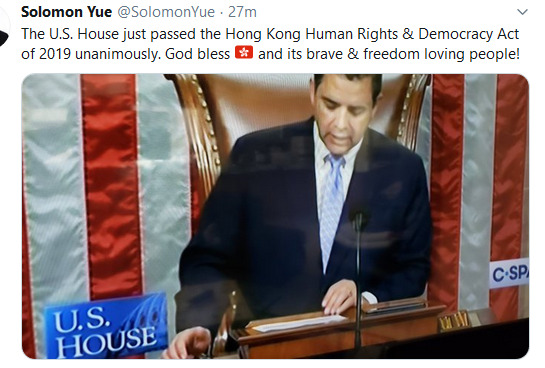 Hong Kong Human Rights & Democracy Act