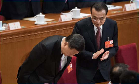 李克强和习近平
