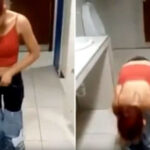 女小偷被抓 竟从身上脱下9条牛仔裤 网友炸锅