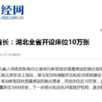 湖北官员全反了，要求向社会公布真实数据，副省长杨云彦泄露疫情真实数据 习近平命令紧急删贴