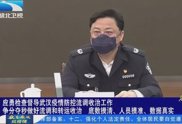 孙力军落马前是武汉肺炎抗疫的中央指导组成员