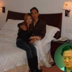 变态书记吴志明用百位情妇下体毛发沾本本上并旁注名字，被抓时，正与两个情妇在床上激战