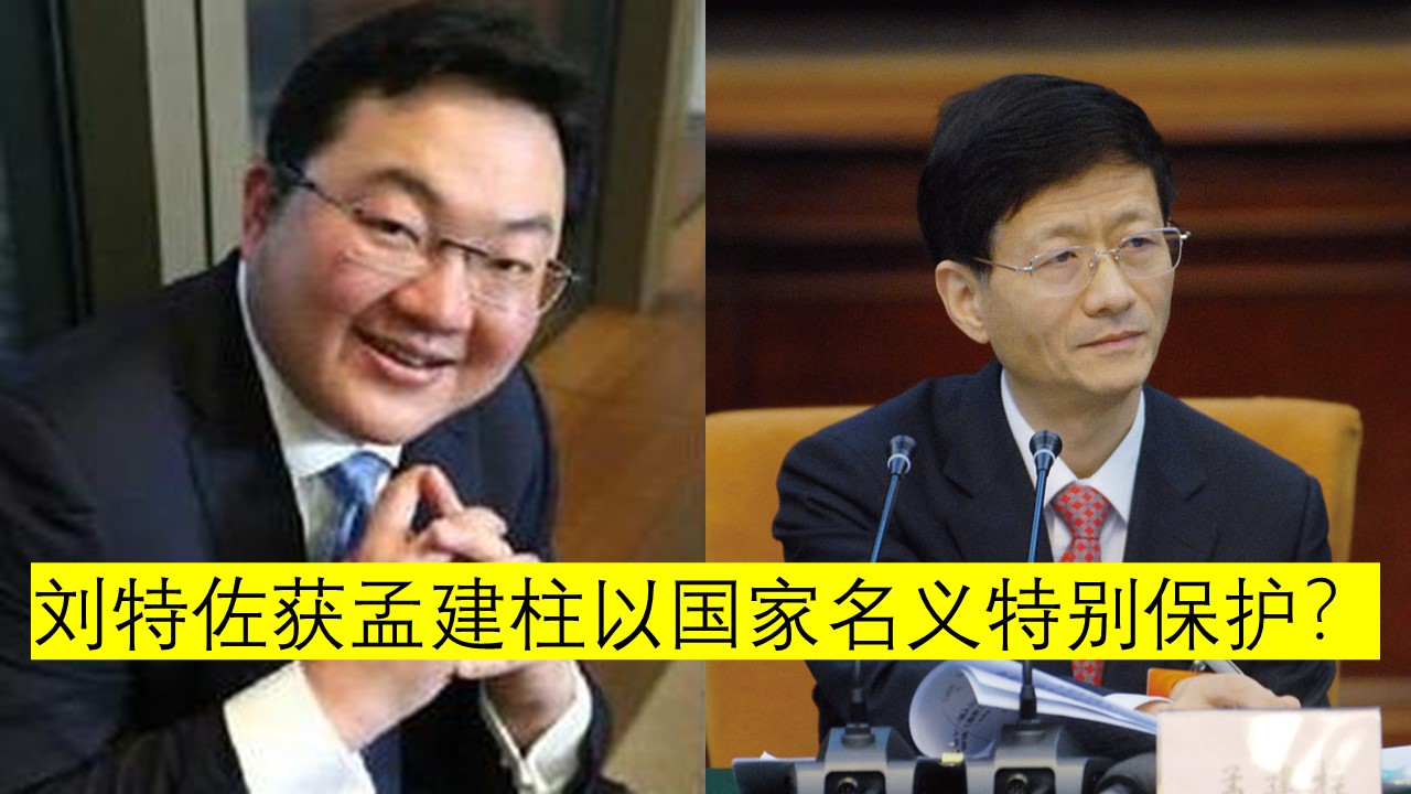 孟建柱和刘特佐