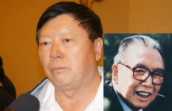 吴晓镛和他的父亲吴学谦