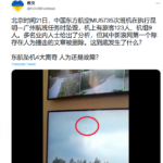 东航空难或是人为蓄意？中国21世纪最大空难 习近平称震惊促彻查(图)