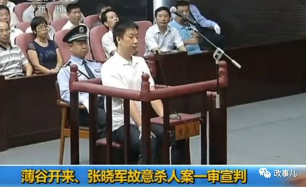 薄谷开来杀人案中的从犯，原重庆市委办公厅工作人员张晓军