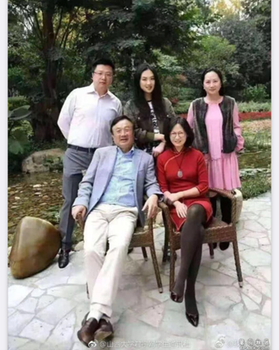 孟晚舟任正非家人