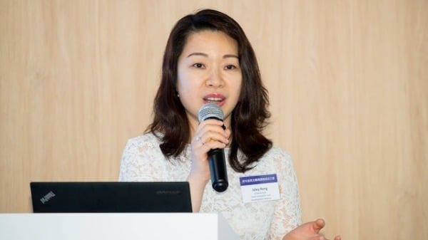 余建明（JE Kin Ming）的妻子容綪廷（RONG Sin Ting），是青年创展联盟（YIDA）主席。（图片来源：YIDA facebook）