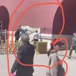 天安门城墙被喷抗议标语，习近平定性重大反党事件警察结论是军队势力干的！