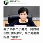 美女市长朱仁秀为性贿赂老领导养成“吸水”绝技，同时包养10个小宣肉