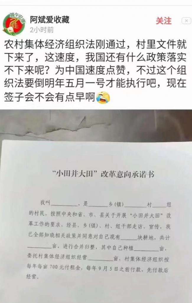 人民公社回来了！