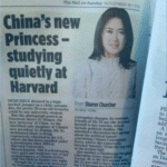 情报揭露：习明泽在哈佛领取全额奖学金；习明泽真容曝光