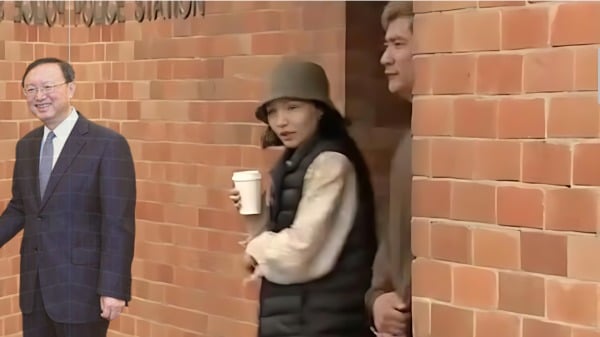 反正从面相看，杨兰兰与杨洁篪很像（图片来源：网络截图， 纯粹胡说八道，像吗？）